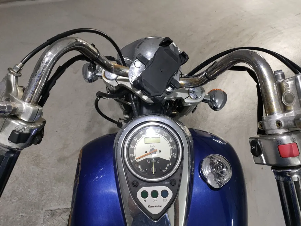 Kawasaki Vulcan 900, синий, фото 5