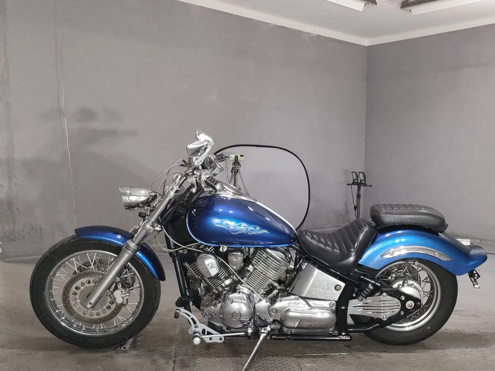 Yamaha Dragstar 1100 1999, синий, фото 2