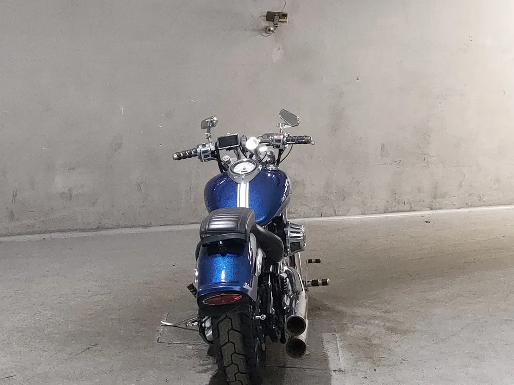 Yamaha Dragstar 1100 1999, синий, фото 4