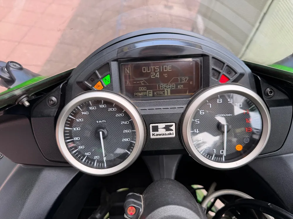 Kawasaki Zx-14R 2016, green / black, фото 3
