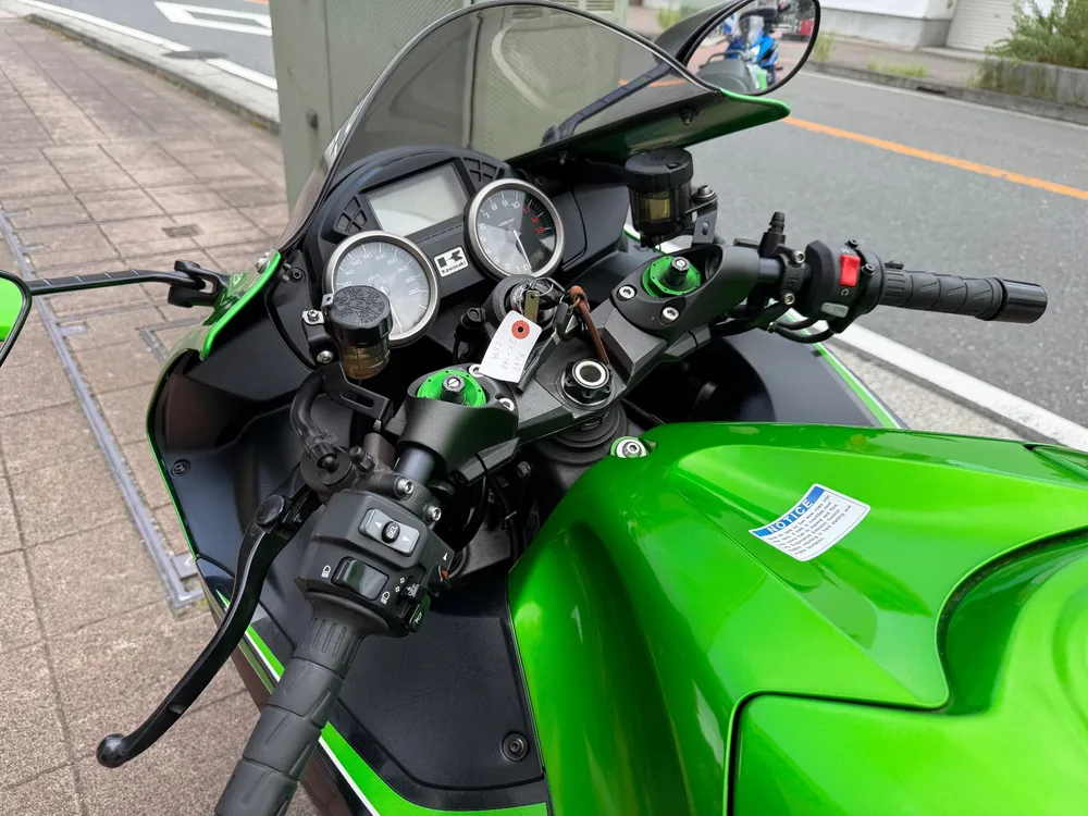 Kawasaki Zx-14R 2016, green / black, фото 4