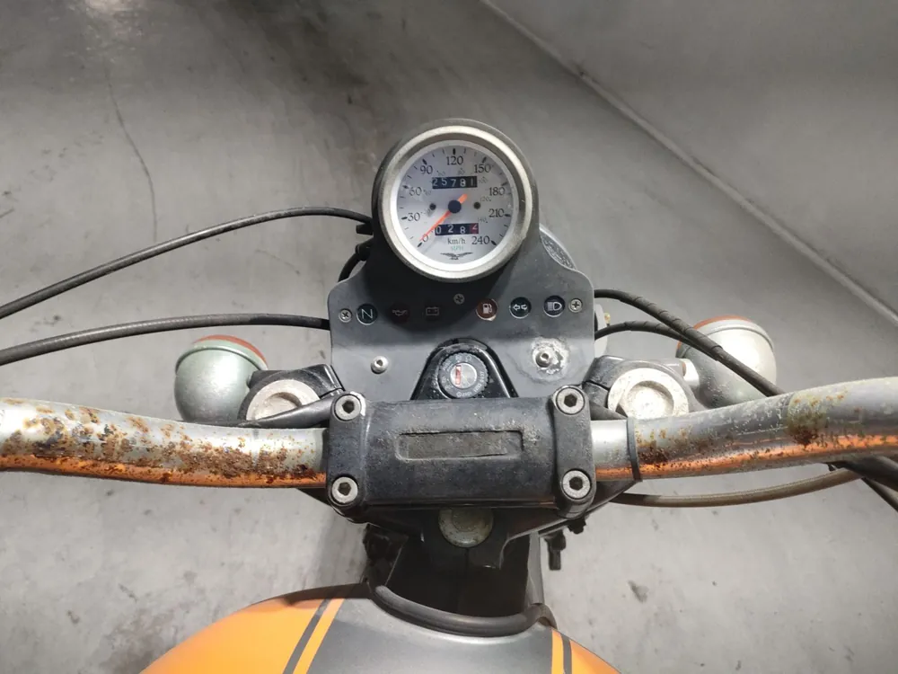 Moto Guzzi GUZZI CALIFORNIA STONE 2002, оранжевый, фото 5