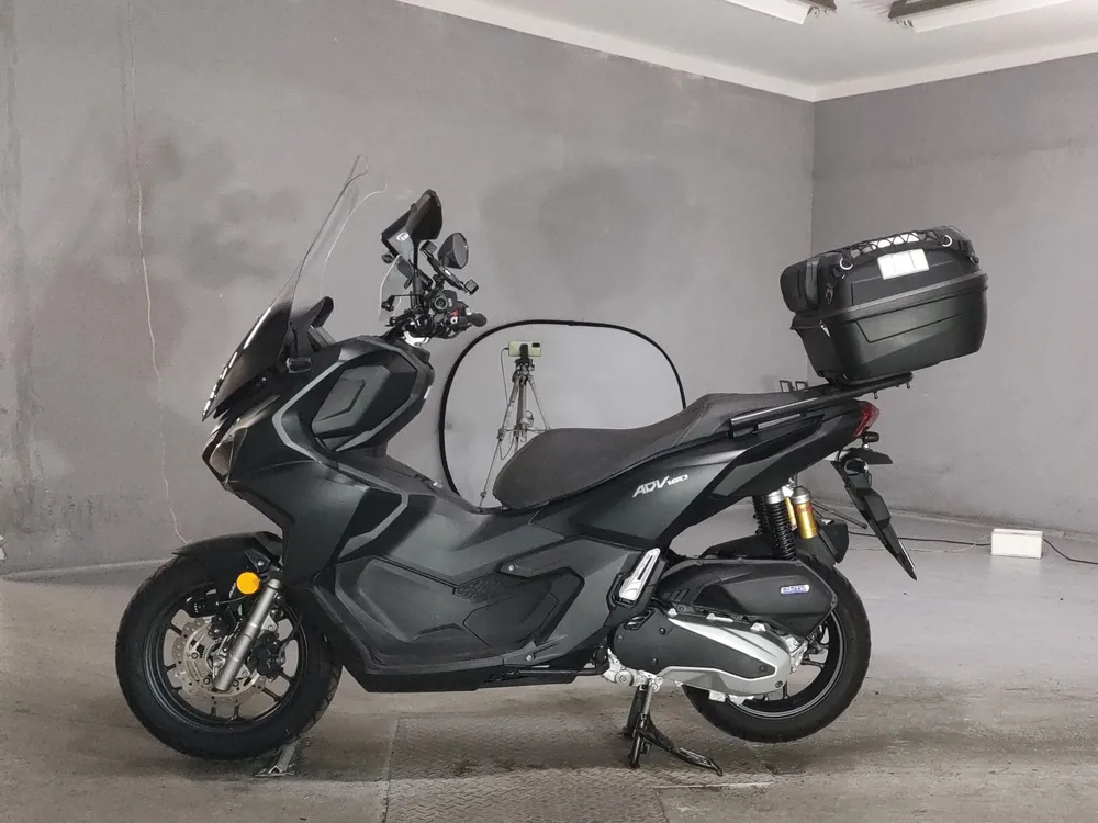 Honda ADV160, чёрный, фото 2