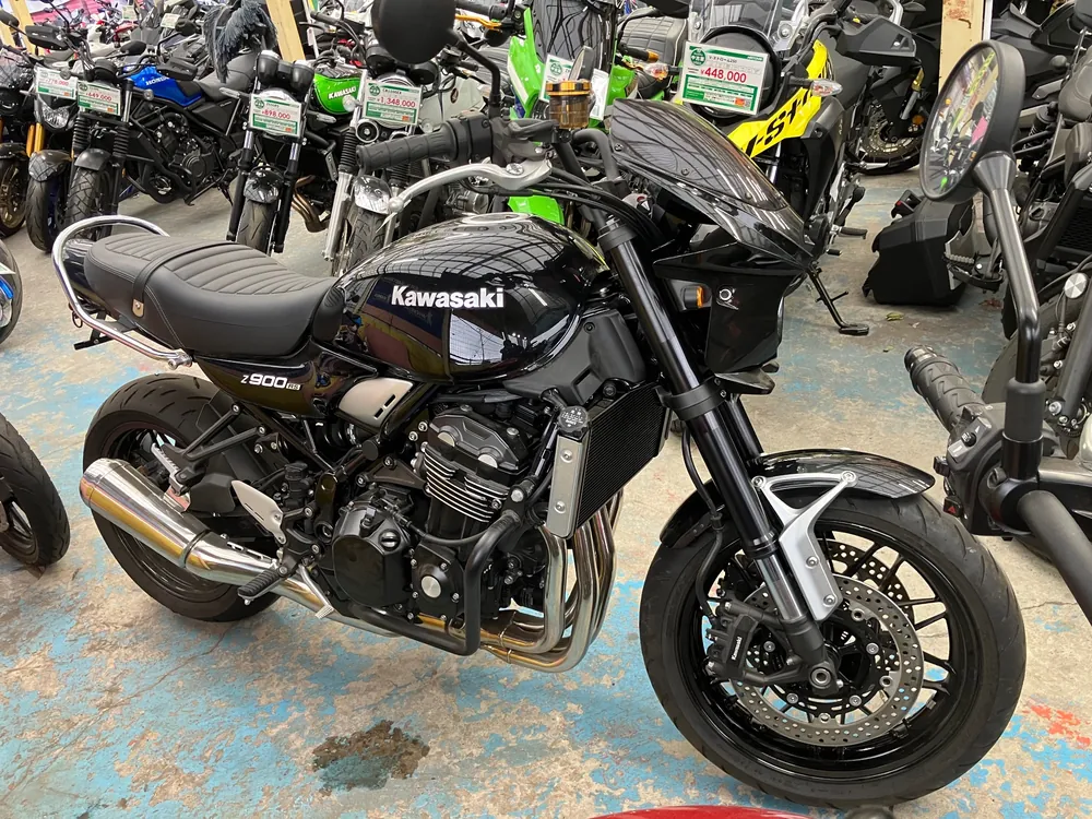 Kawasaki Z900RS 2020, чёрный, фото 4