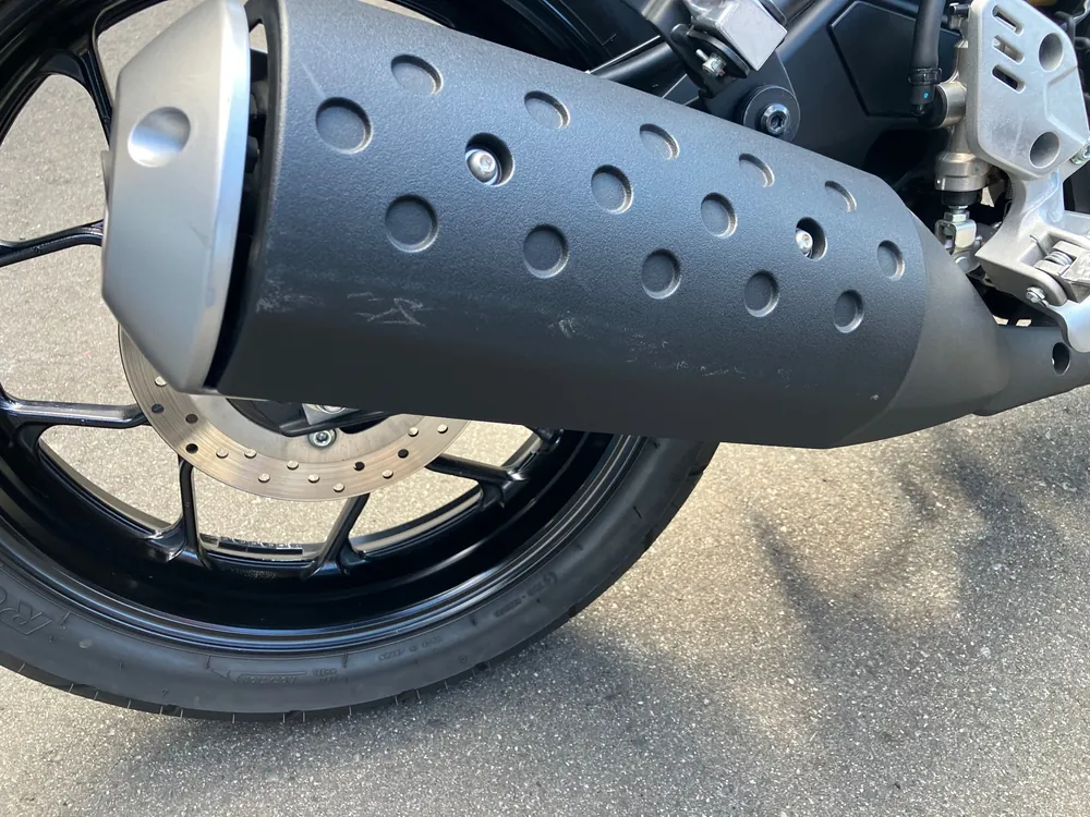 Yamaha XSR125, серебристый, фото 4