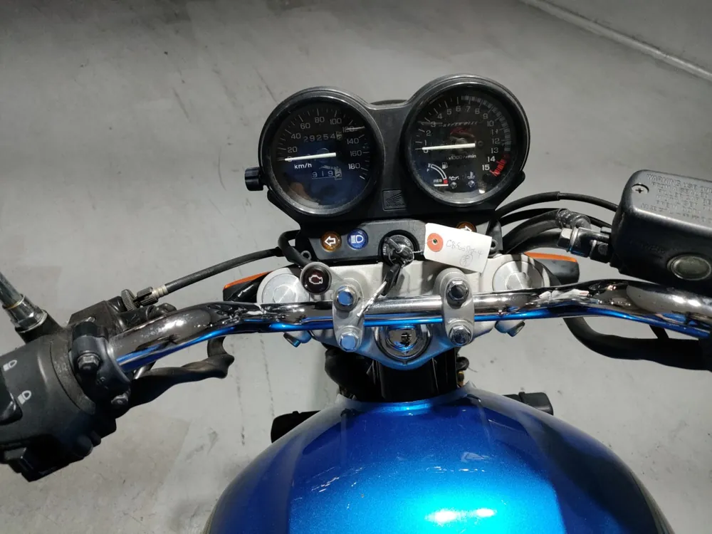 Honda CB400SB 2025, синий, фото 5