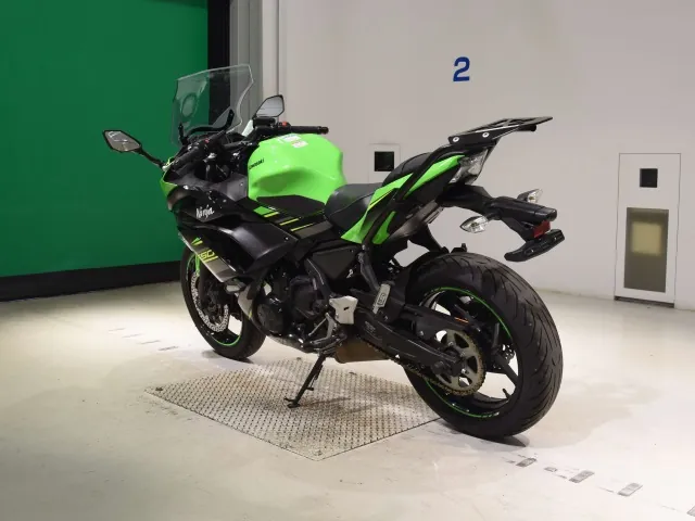 Kawasaki Ninja650A 2019, black | green, фото 6