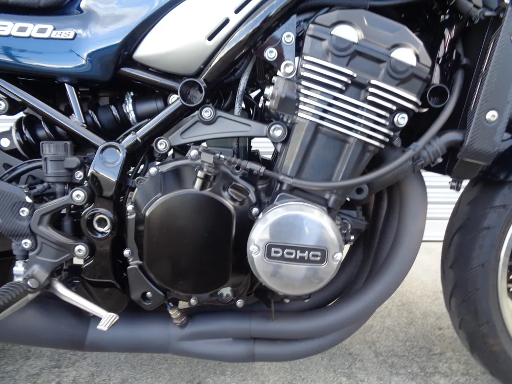 Kawasaki Z900RS 2022, синий, фото 13