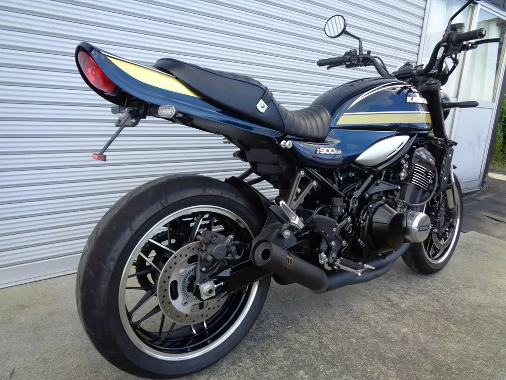 Kawasaki Z900RS 2022, синий, фото 6