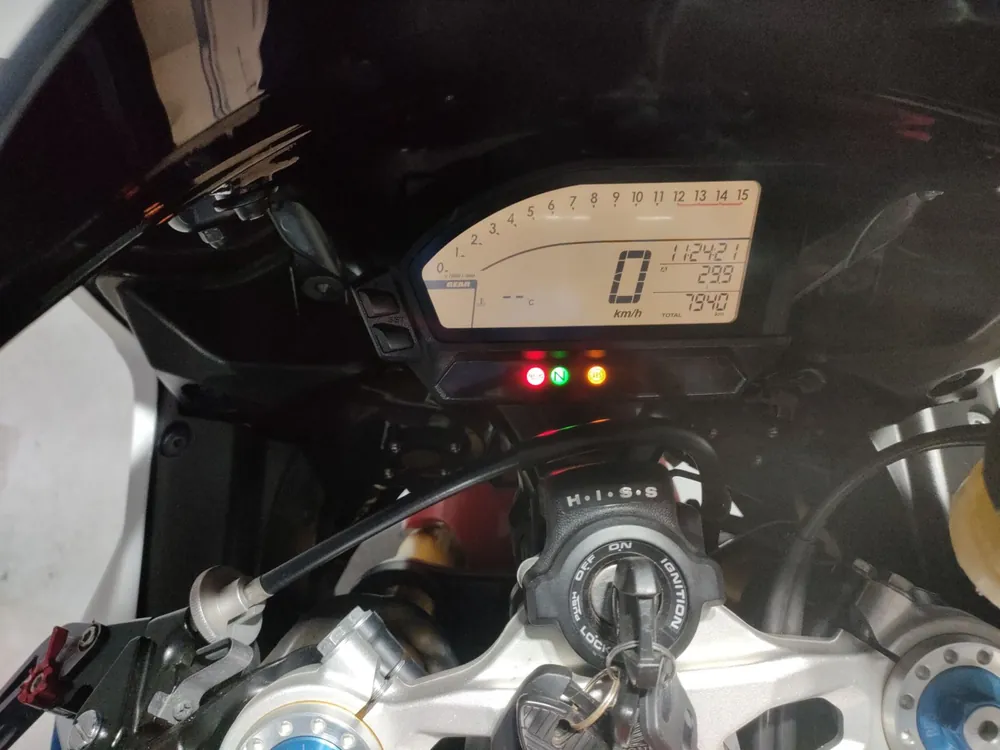Honda CBR1000RR 2014, белый, красный, фото 5