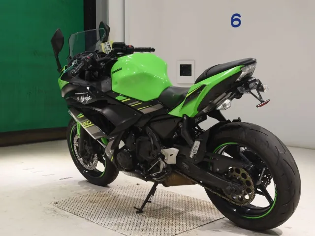 Kawasaki Ninja650A 2019, black | green, фото 6