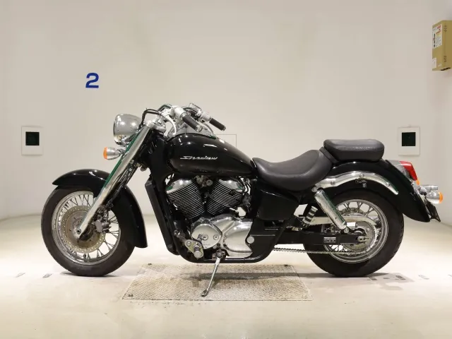 Honda Shadow 400 1997, чёрный, фото 2