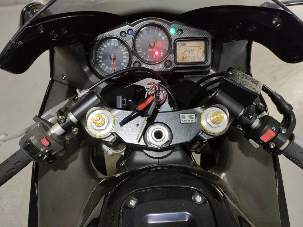 Kawasaki ZX-12R 2004, серый, фото 5