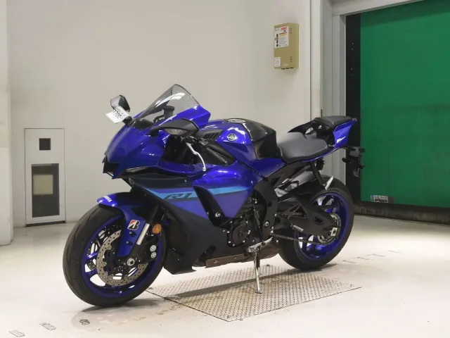 Yamaha YZF-R1M 2024, black | blue, фото 4