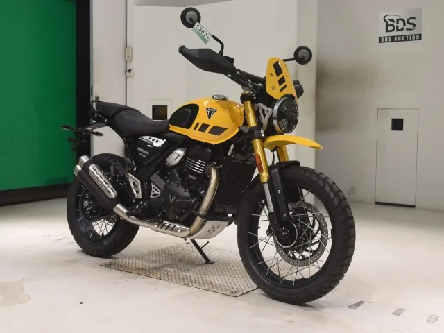 Triumph SCRAMBLER 400XC 2026, black | yellow, фото 3