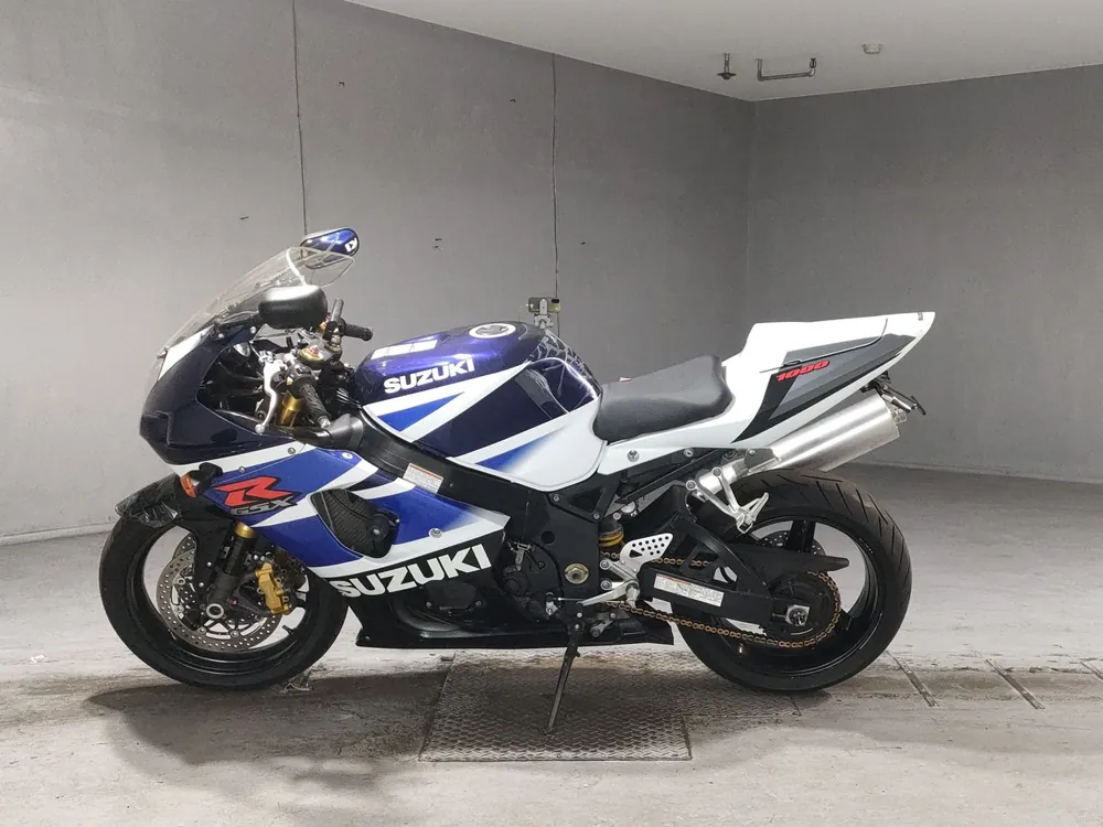 Suzuki GSX-R1000 2004, white / blue, фото 2