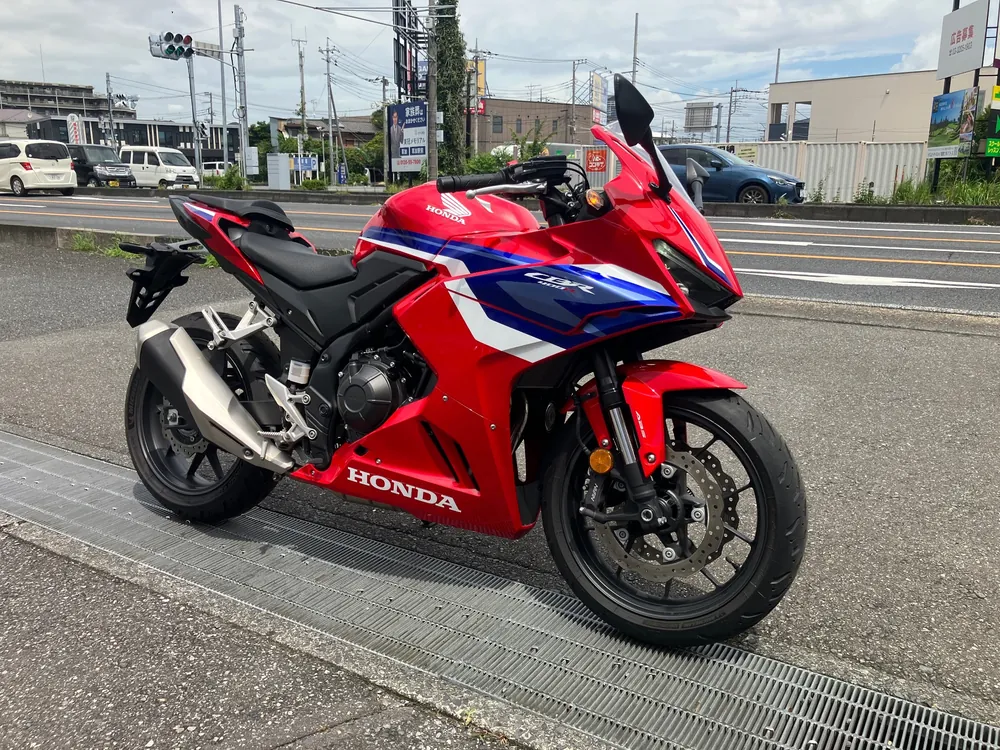 Honda Cbr400R-3 2024, red / white / blue, фото 2