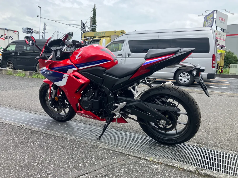 Honda Cbr400R-3 2024, red / white / blue, фото 5