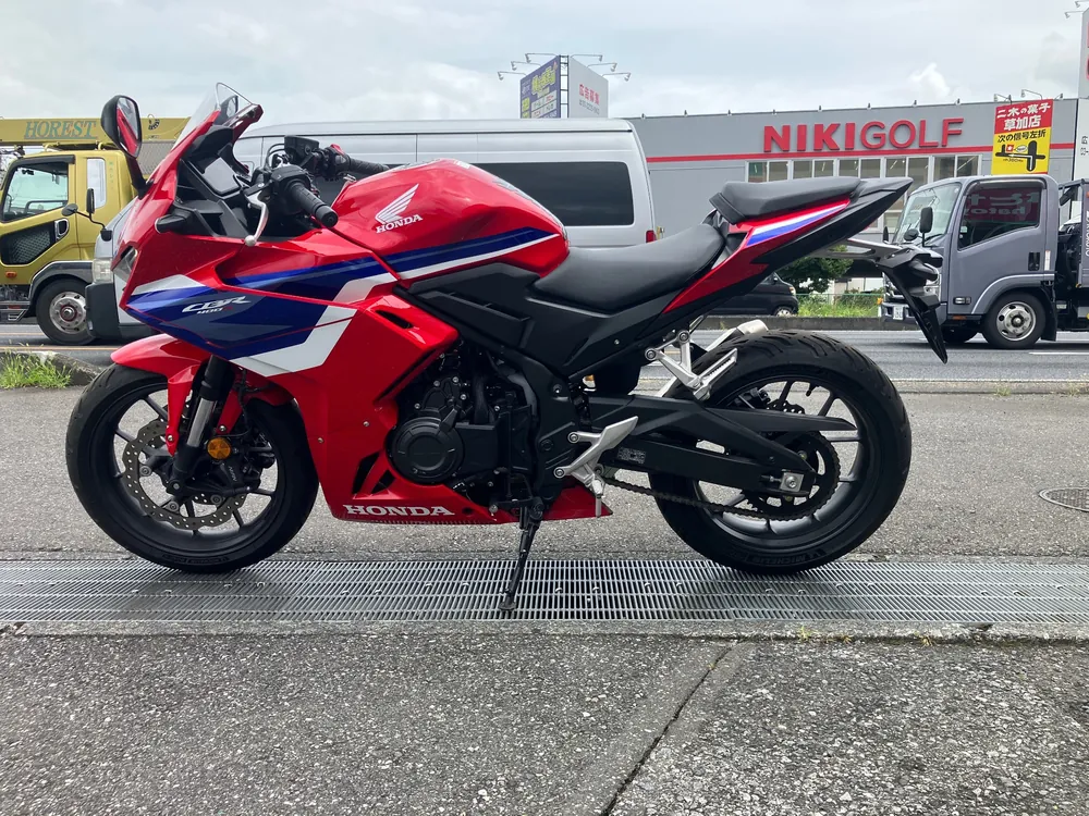 Honda Cbr400R-3 2024, red / white / blue, фото 6
