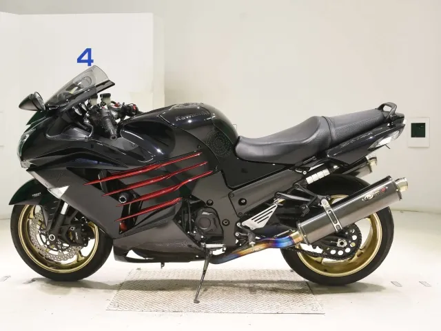 Kawasaki ZX-14RA 2012, navy blue, фото 2