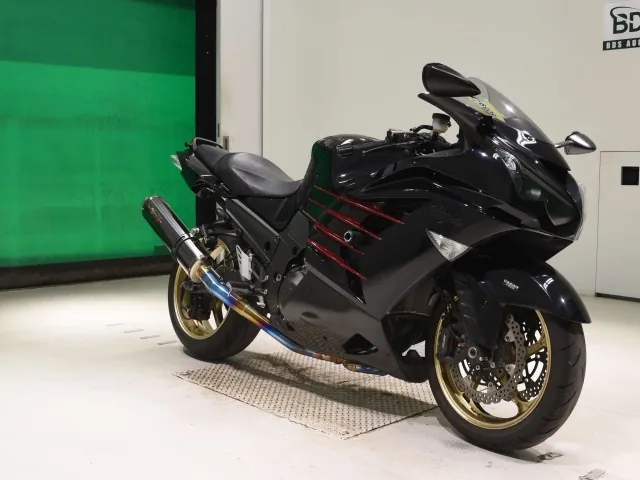 Kawasaki ZX-14RA 2012, navy blue, фото 3