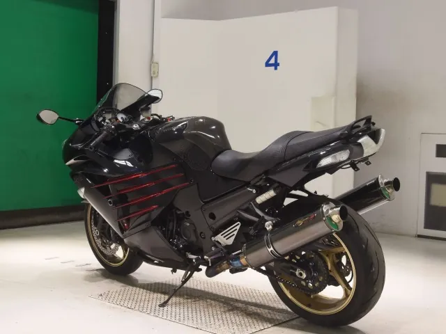 Kawasaki ZX-14RA 2012, navy blue, фото 6