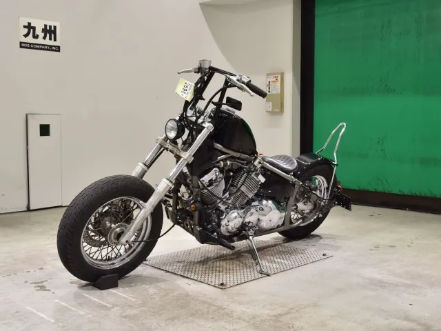 Yamaha Drag Star 400 Classic 2008, чёрный, фото 4