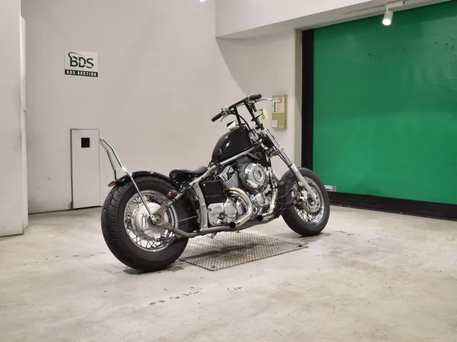 Yamaha Drag Star 400 Classic 2008, чёрный, фото 5