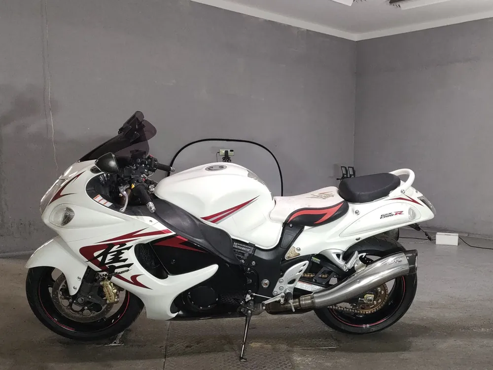 Suzuki GSX1300R 2007, белый, фото 2
