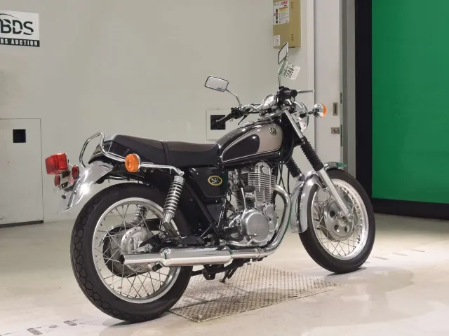 Yamaha SR400 1993, black | gold, фото 5