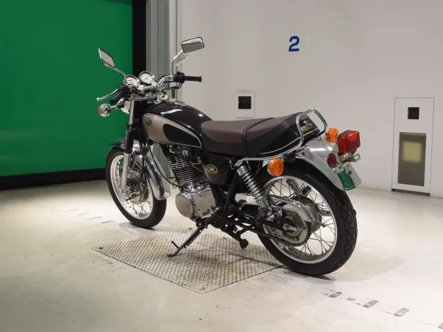 Yamaha SR400 1993, black | gold, фото 6