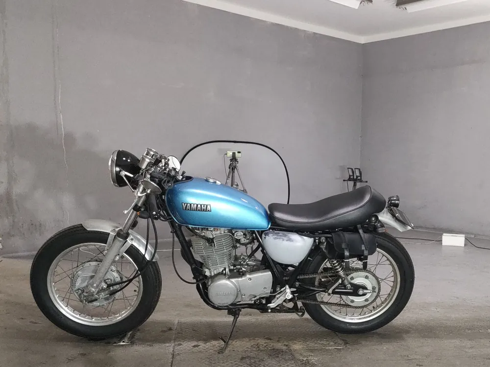 Yamaha SR400 1999, синий, фото 2