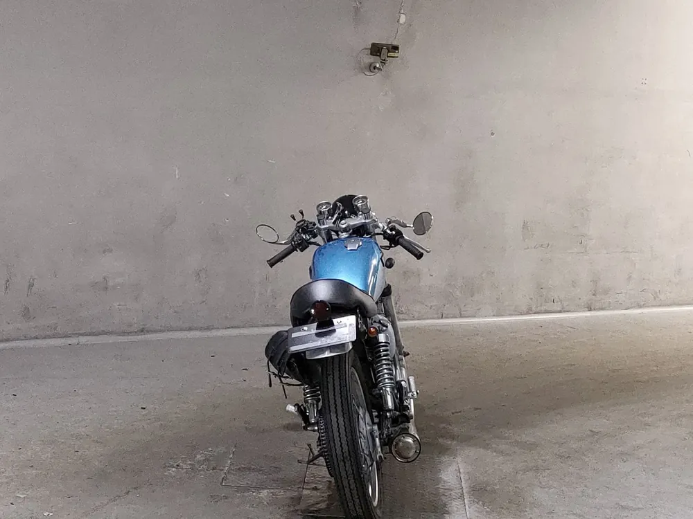 Yamaha SR400 1999, синий, фото 4