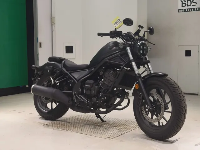 Honda Rebel 250, чёрный, фото 3