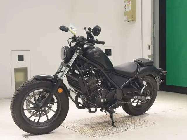 Honda Rebel 250, чёрный, фото 4