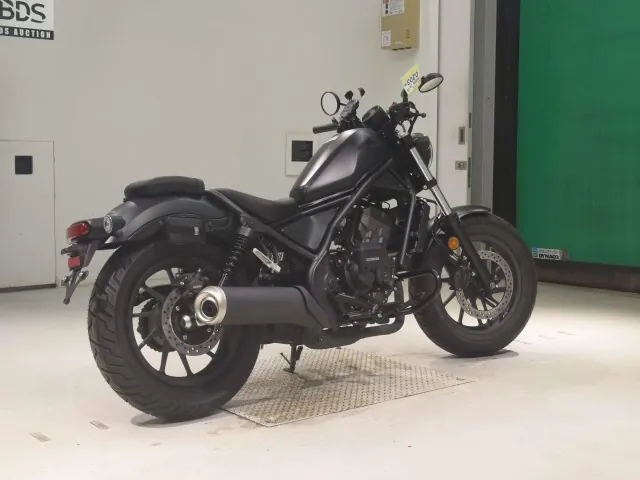 Honda Rebel 250, чёрный, фото 5