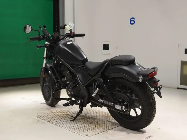 Honda Rebel 250, чёрный, фото 6