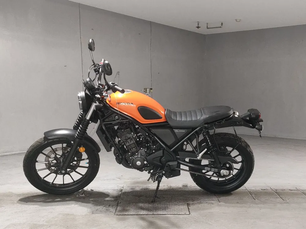 Honda CL250, оранжевый, фото 2