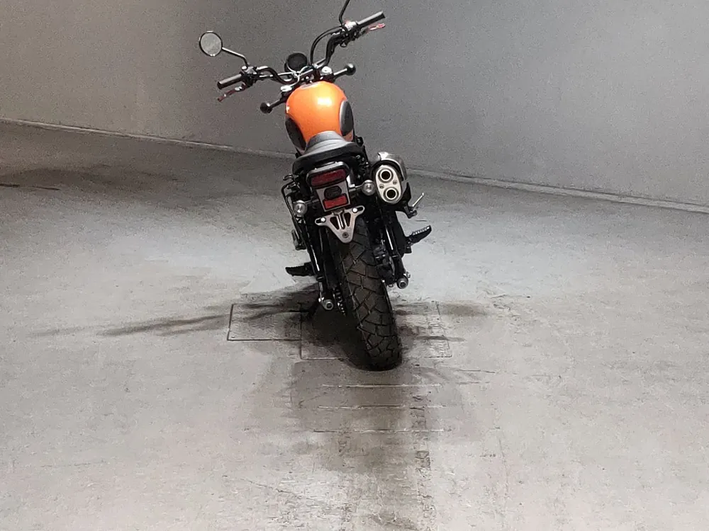 Honda CL250, оранжевый, фото 4