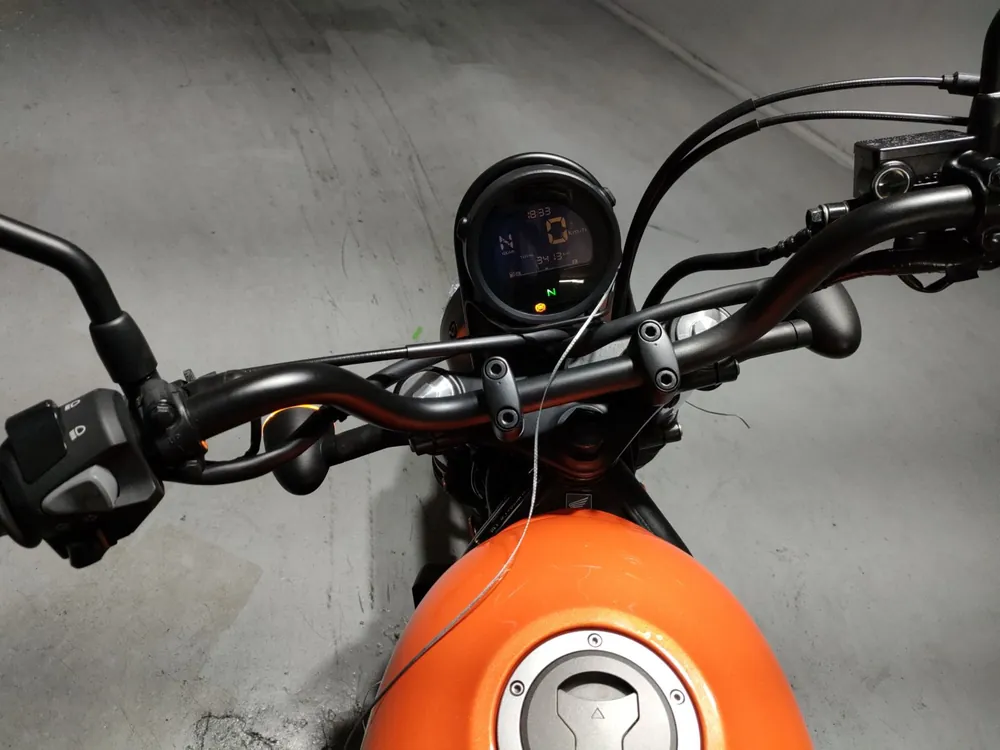 Honda CL250, оранжевый, фото 5