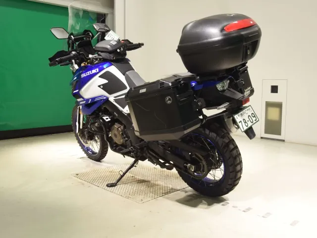 Suzuki V Strom 1050De 2024, белый, синий, фото 6