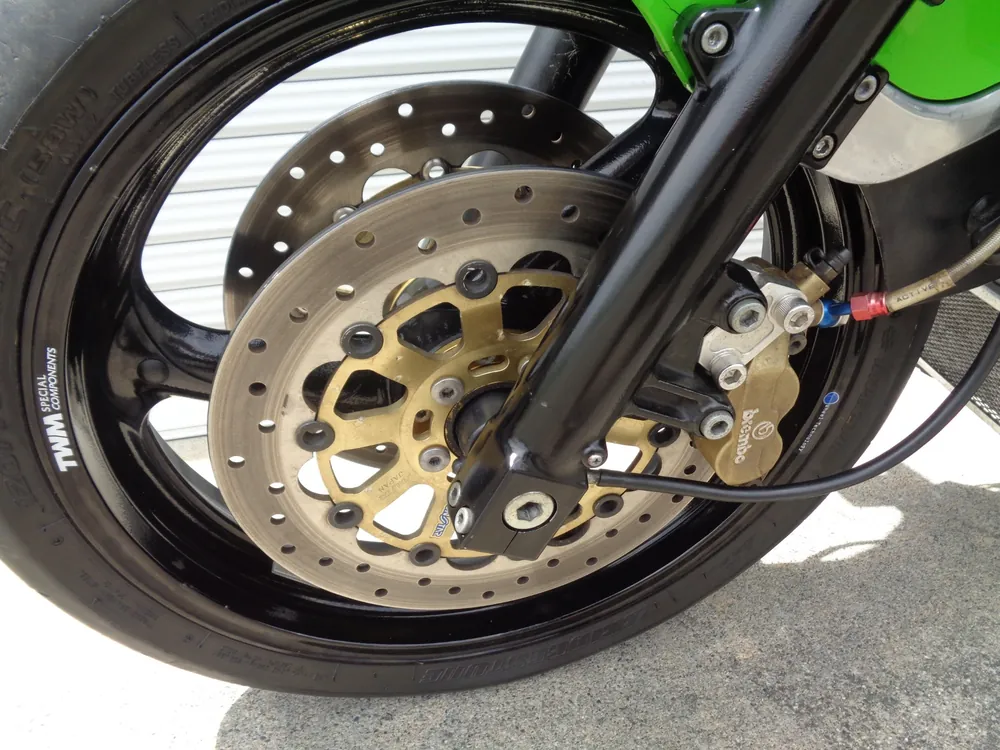 Kawasaki GPZ900R Ninja 1998, lime / white, фото 18