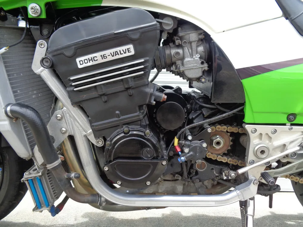 Kawasaki GPZ900R Ninja 1998, lime / white, фото 20