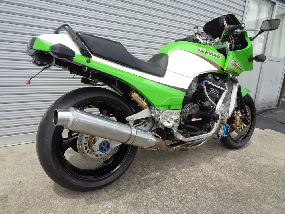 Kawasaki GPZ900R Ninja 1998, lime / white, фото 6