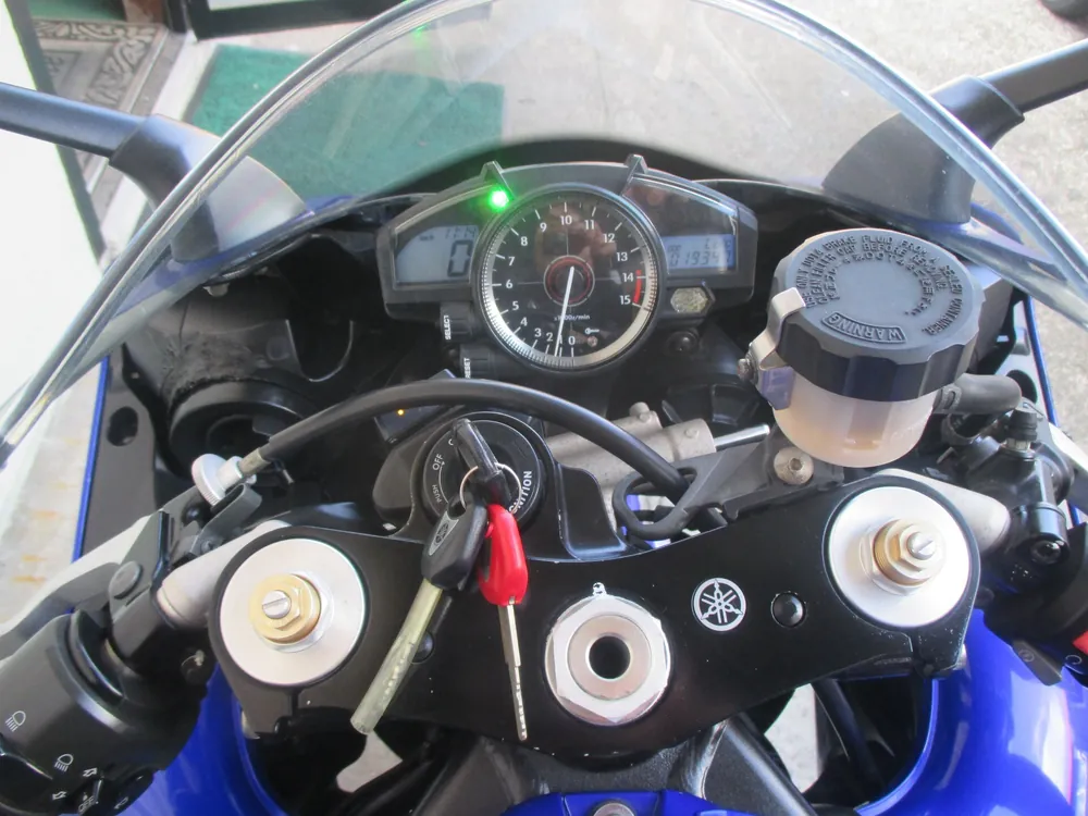 Kawasaki KL250G 2009, синий, фото 3