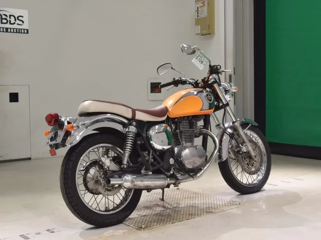 Kawasaki Estrella, оранжевый, фото 5