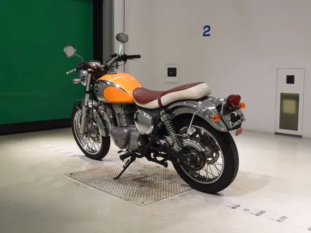 Kawasaki Estrella, оранжевый, фото 6