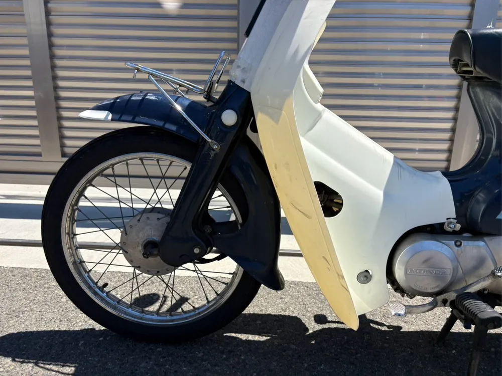 Honda Super Cub, white / navy blue, фото 8