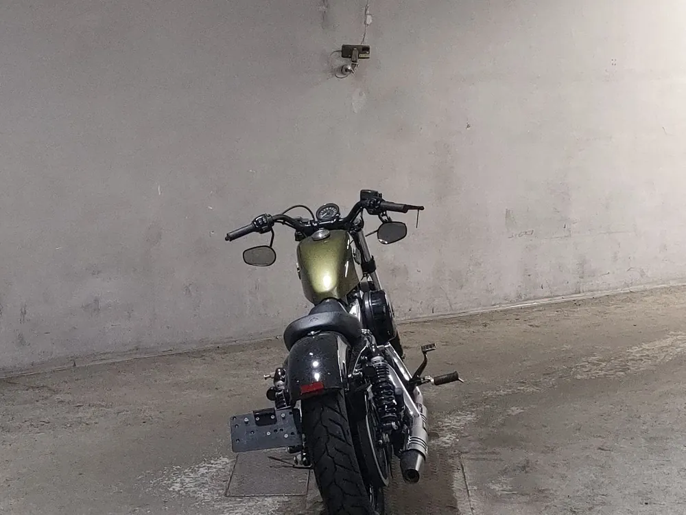 Harley-Davidson XL1200X 2016, зелёный, фото 4