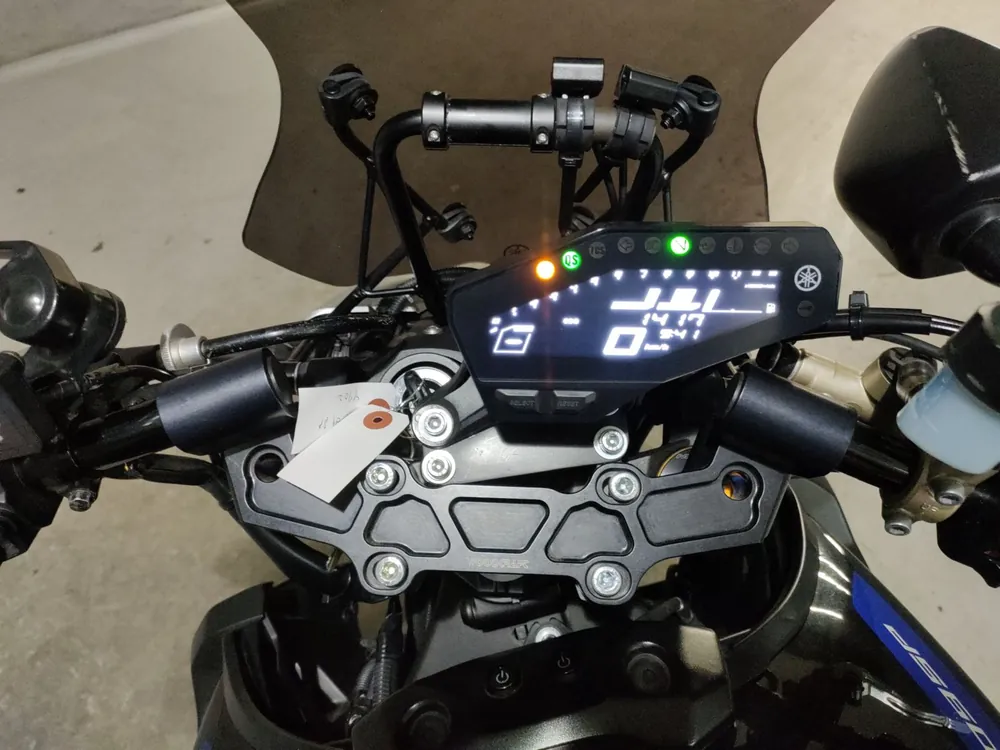 Yamaha Mt-09A 2018, black/silver, фото 5